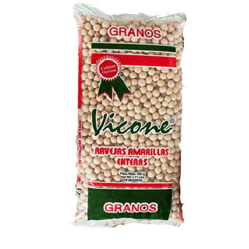 GRANO ARVEJA AMARILLA ENTERA 24x500Grs
