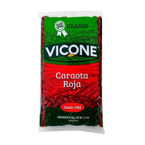 GRANO CARAOTA ROJAS 24x500Grs.