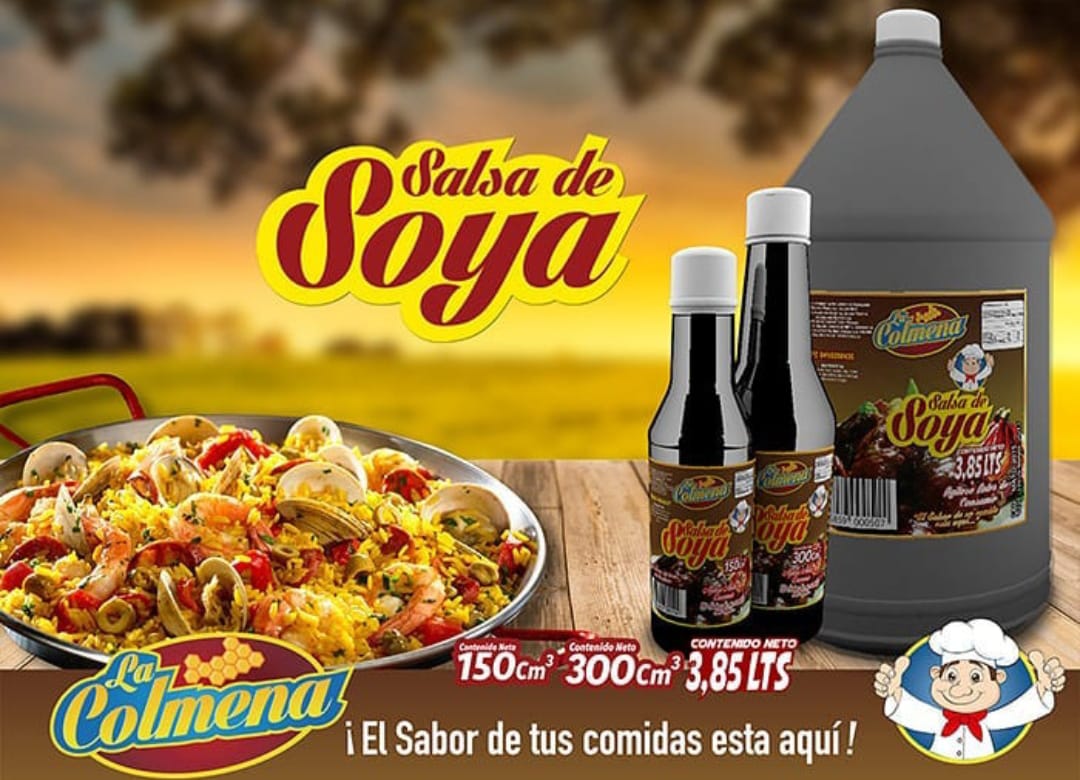 SALSA SOYA LA COLMENA 24x150Cc.