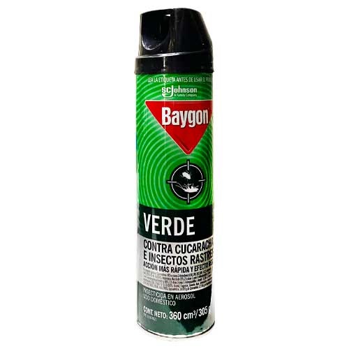 BAYGON VERDE RASTRERO AER.360ML 1x12UND