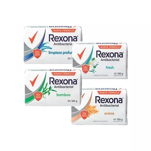 JABON TOCADOR REXONA SURT. 1x12x110g