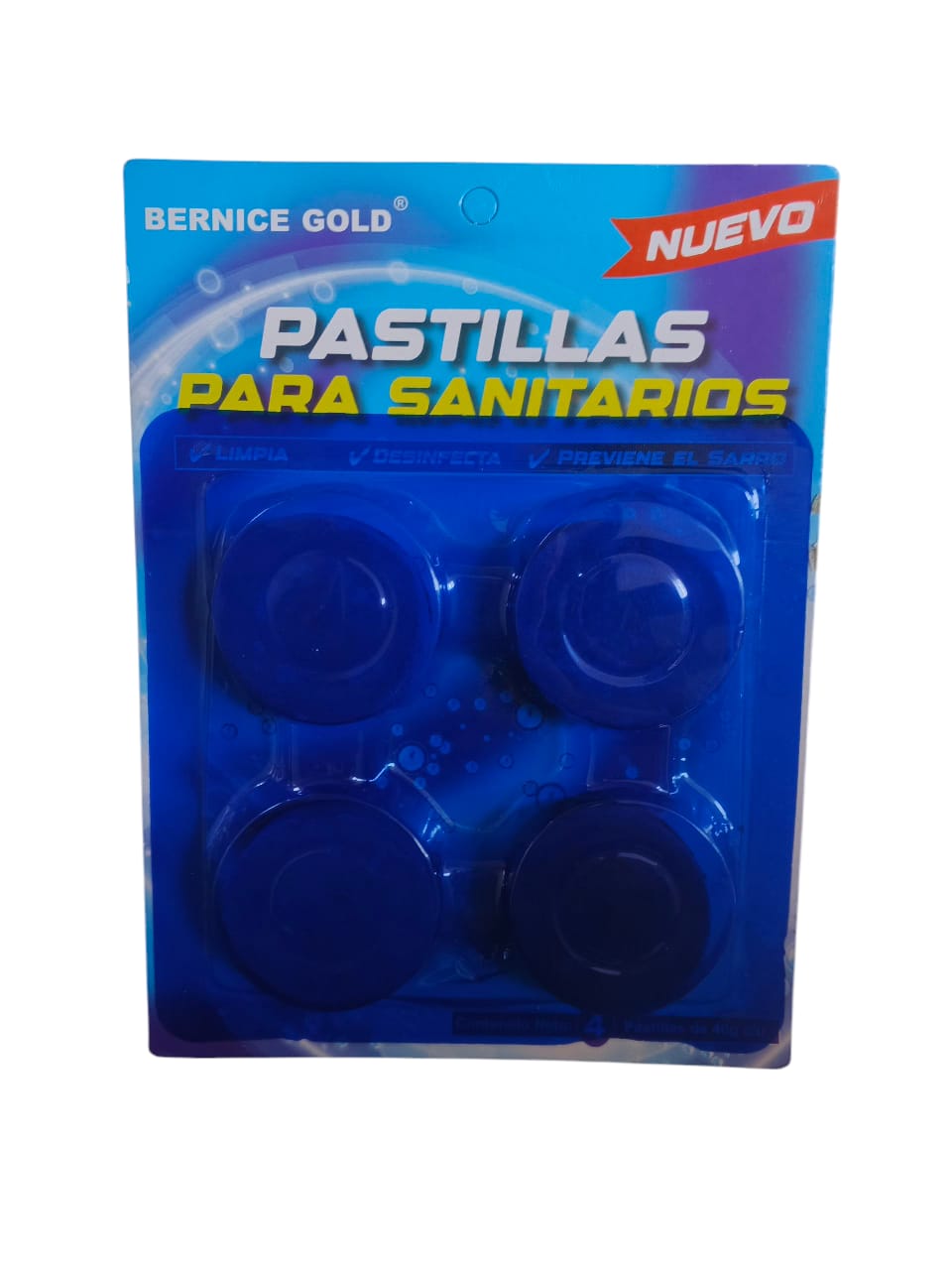 PASTILLA P/INODORO x4PZS BERNICE UND.R:PPW04**