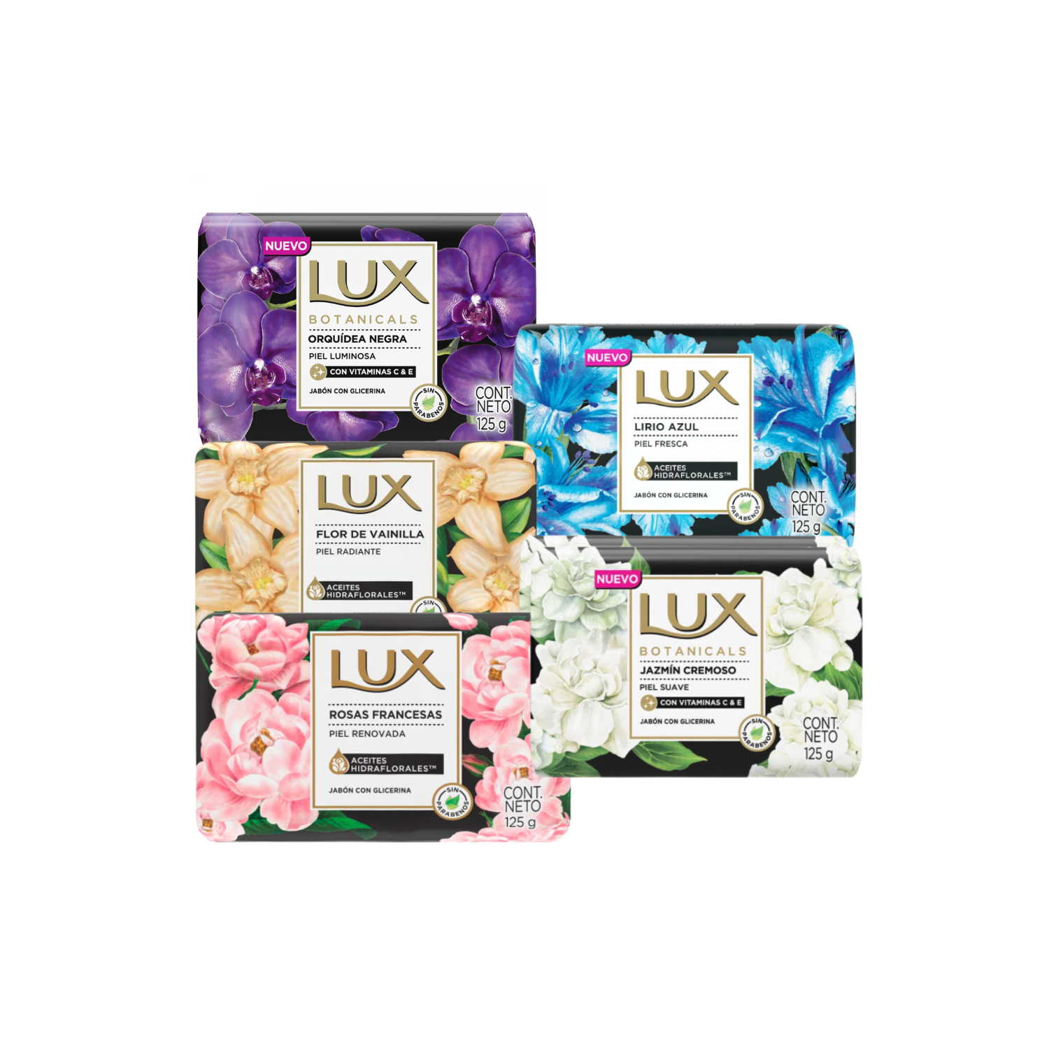 JABON TOCADOR LUX SURTIDO1x12x125g