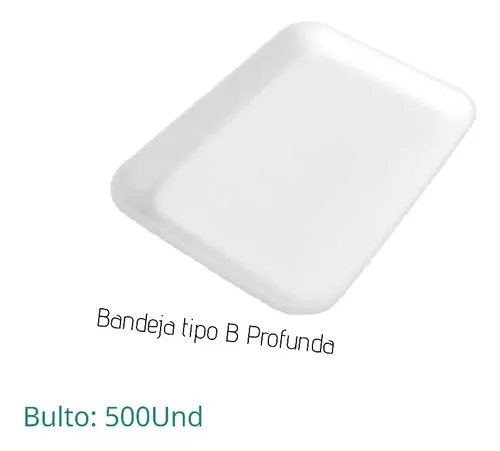 BANDEJA B2 B-PROF.BLANCA 500 U.MULTIPLAS