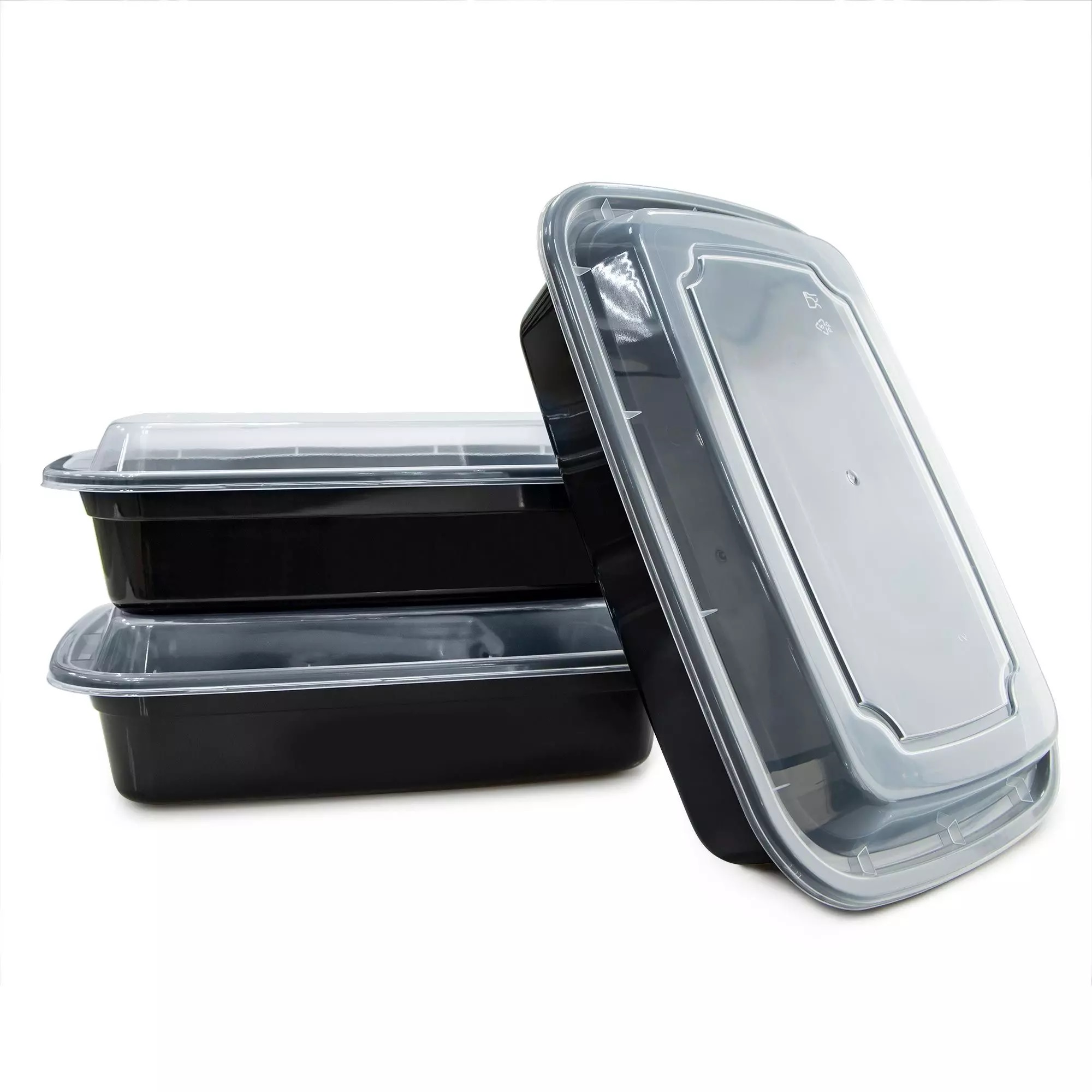 PORTACOM.RECT.1000 NEGRO C/T.PLAST 1x150U.