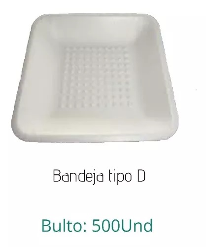 BANDEJA BT1  D  LLANA MULTIPLAS 500 UND.