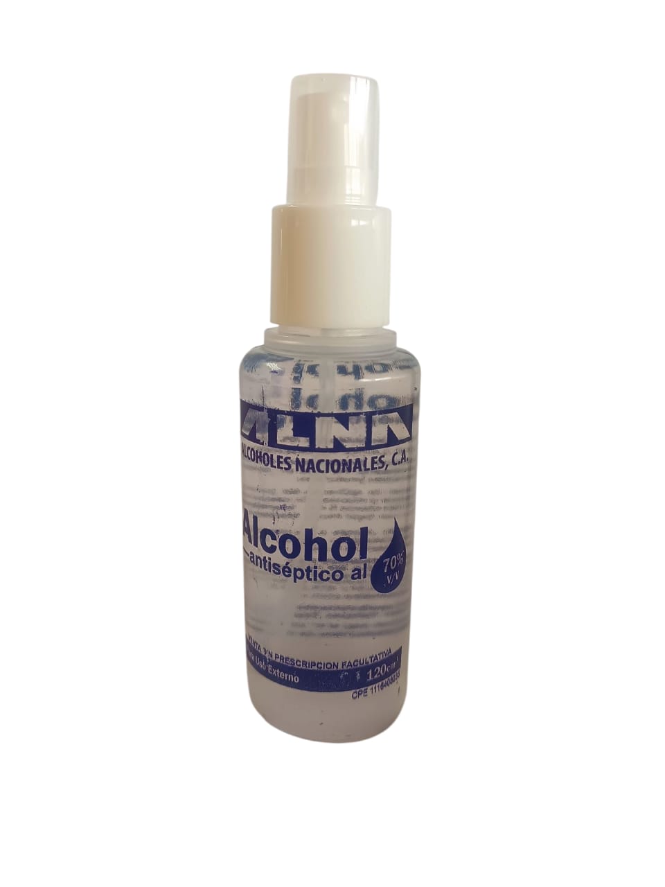 ALCOHOL ANTISEPT. ALNA C/ATOMZ 1x12x120cc