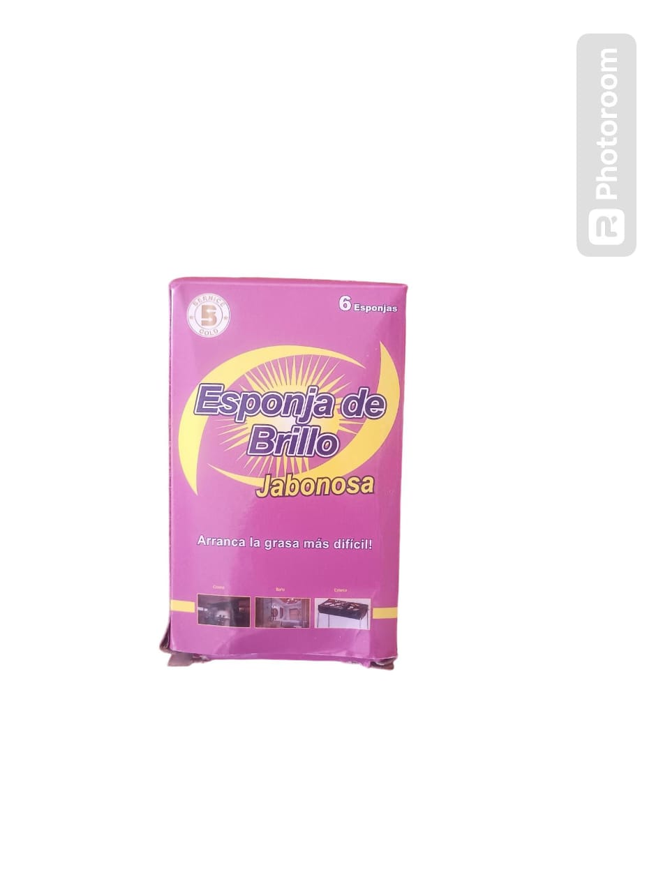 ESPONJA BRILLO C/JABON 1x6UND.REF:EJ06**