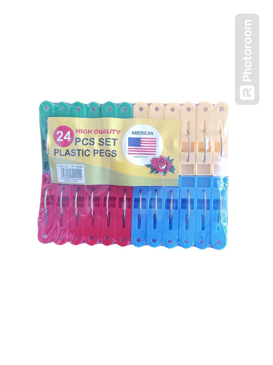H.PINZA P/ROPA 1x24UN.AMERICAN R:H-24/CP