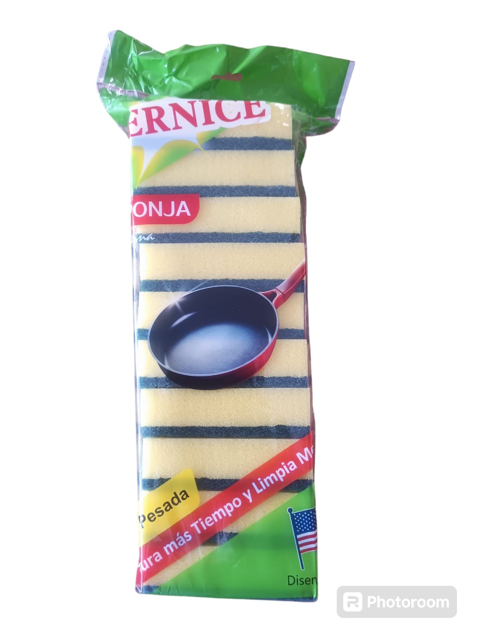 ESPONJA DOBLE USO BERNICE 1x10UND**