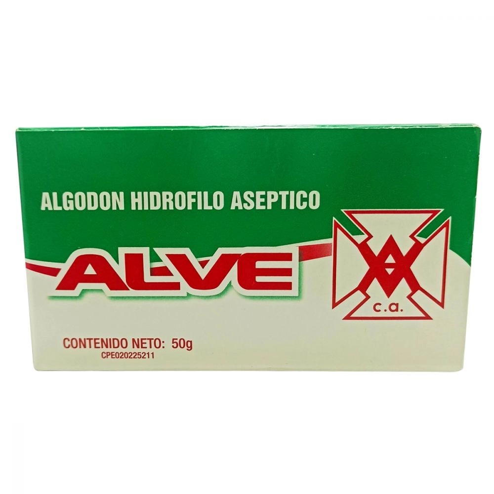 ALGODON ALVE 1x12x50 Grs.