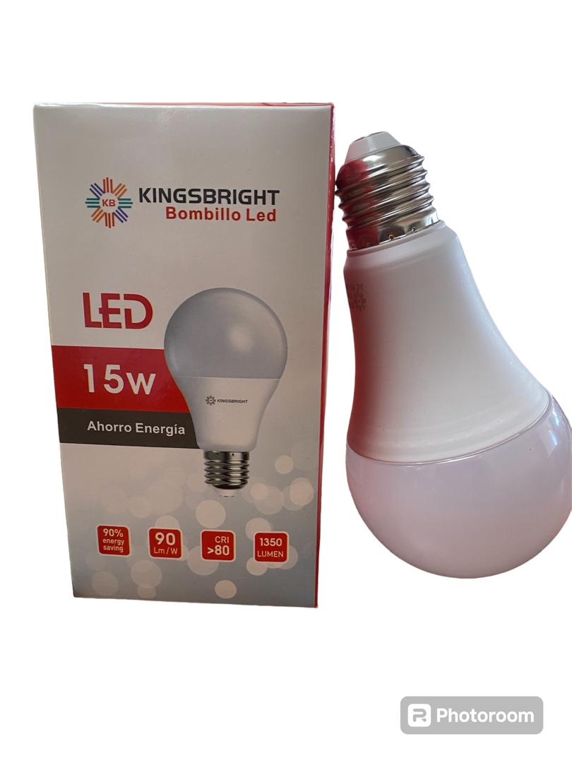 BOMBILLO LED G15W ROJO KINGSBRIGHT UNIDA**