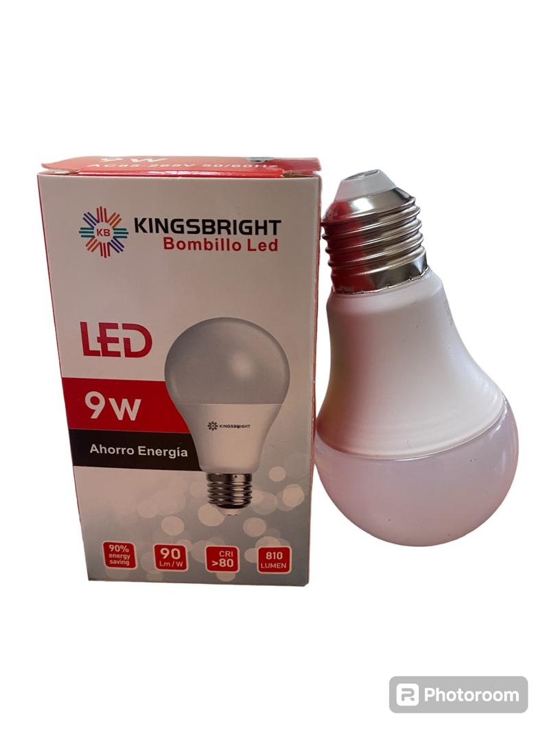 BOMBILLO LED G 9W ROJO KINGSBRIGHT UNIDA**