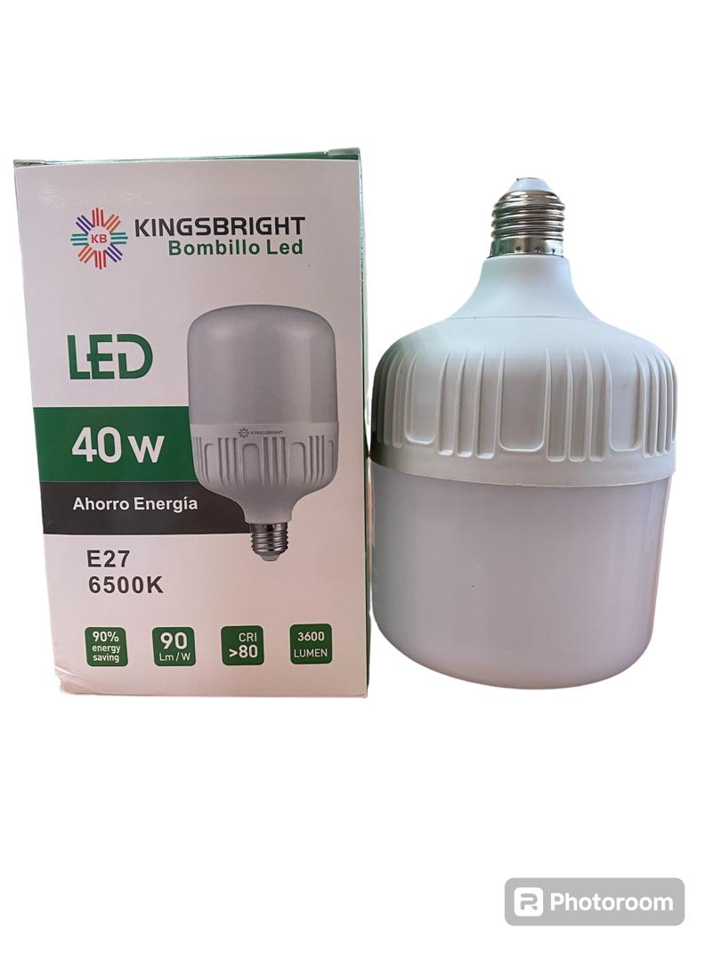 BOMBILLO LED G40W VERDE KINGSBRIGHT UNID**