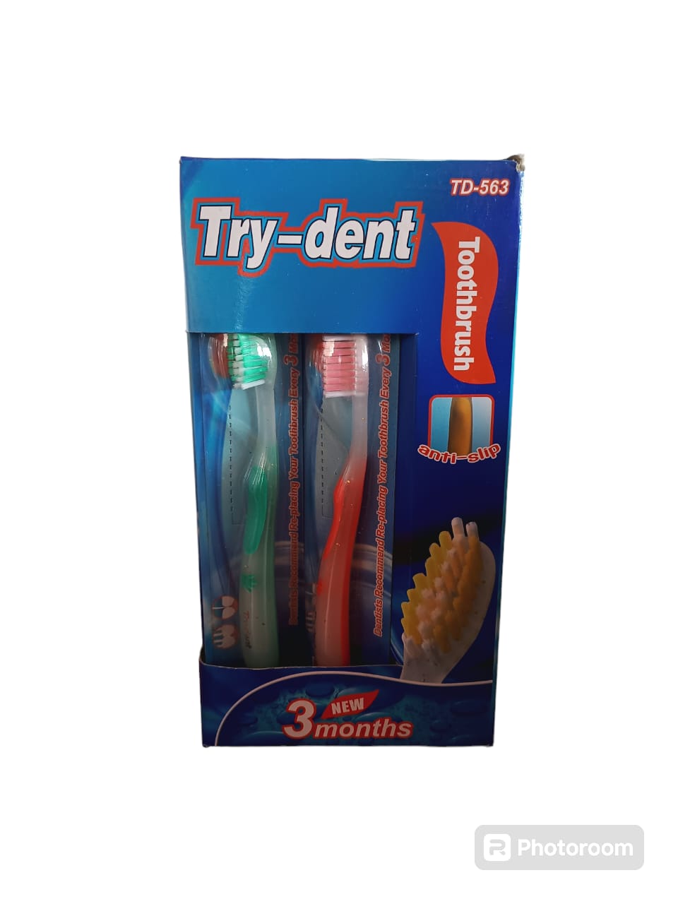 H.CEPILLO DENT.P/NIÑOS TRYDENT1x12U.R563
