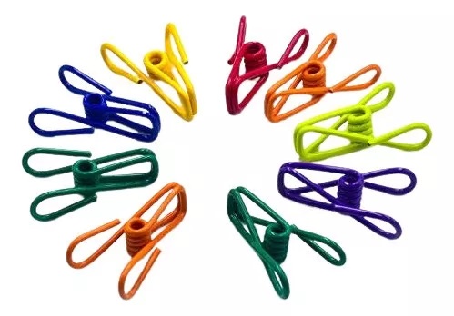 H.PINZA P/ROPA D/METAL 1x10PZS PZ10**