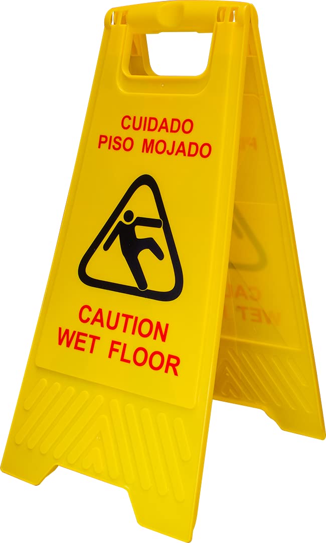 H.AVISO P/PISO MOJADO AMARILLO UND**
