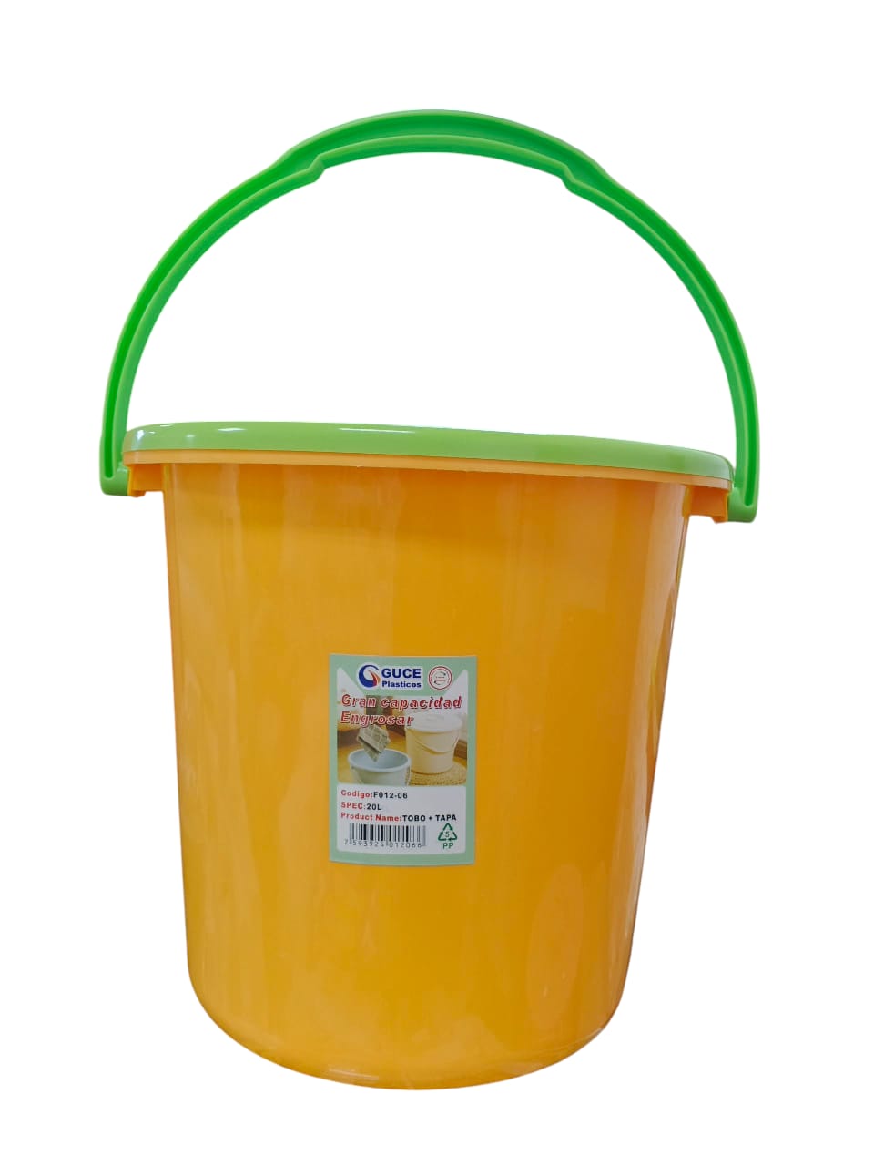 H.TOBO 20 LTS C/TAPA  GUCE R:F012-06 UND**
