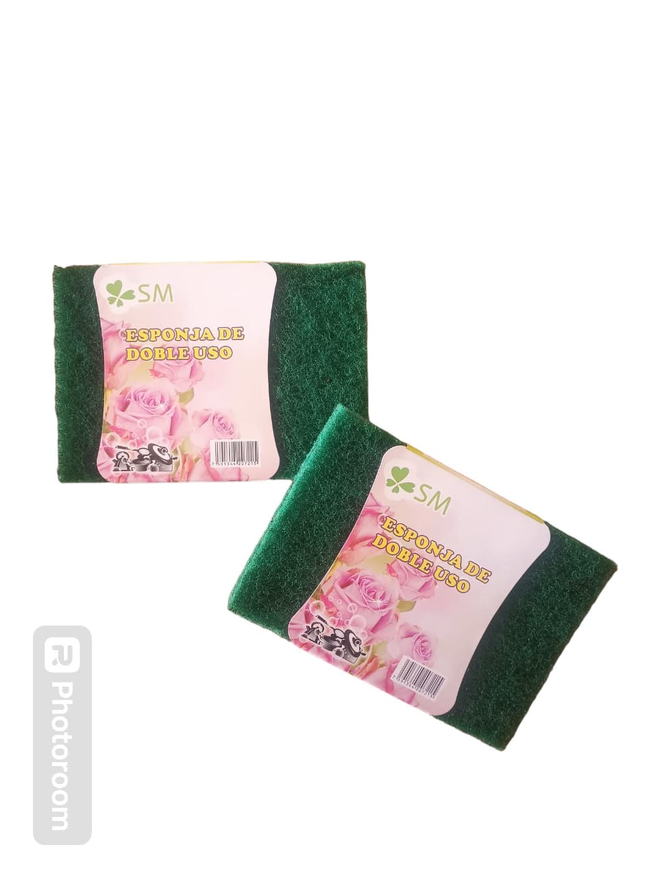 ESPONJA VERDE S/M  6x2 UND.REF:07215**