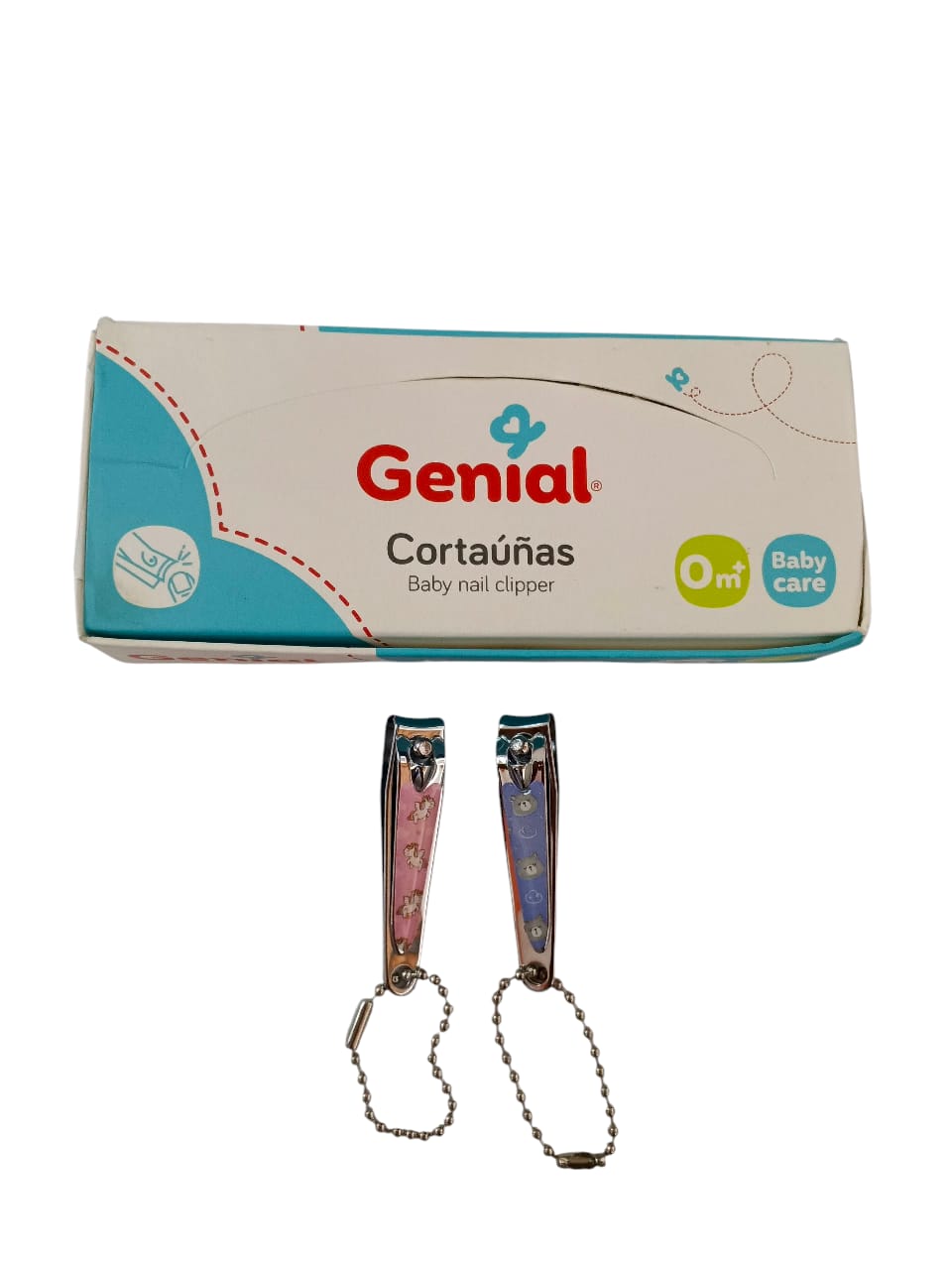B.CORTA UÑAS GENIAL C/CADEN 1x24U.R:0714ACB