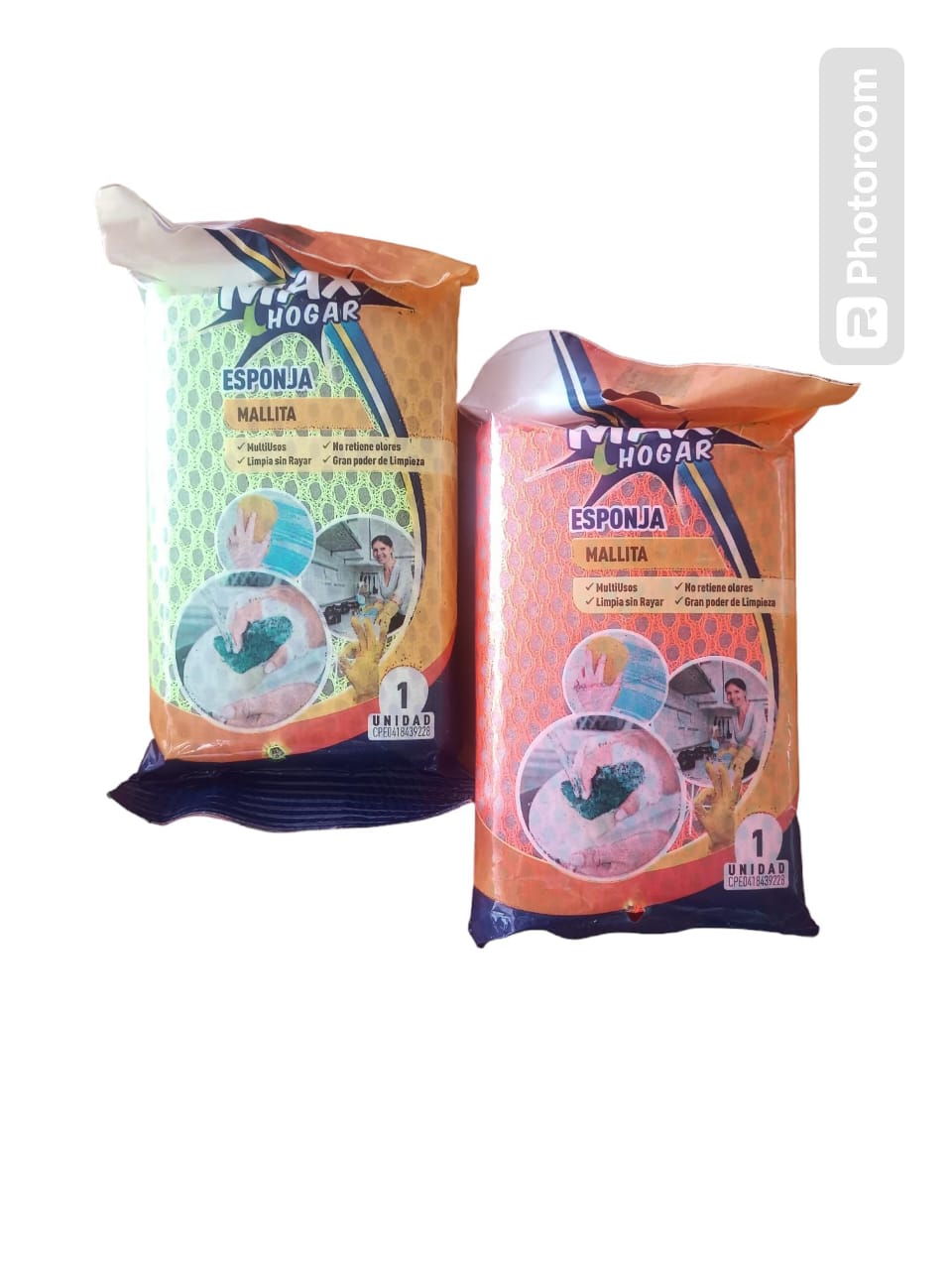 ESPONJA MALLITA MAXHOHOGAR 1x12 UND.
