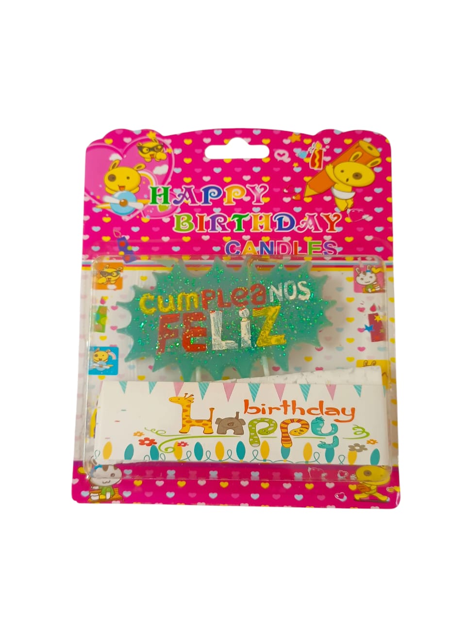 VELAS P/CUMPL.FELIZ 9CM.UNID.R:NS231715