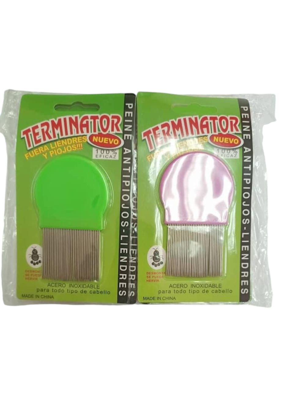 H.PEINE SACA PIOJOS METAL Sin MANGO 1x12**