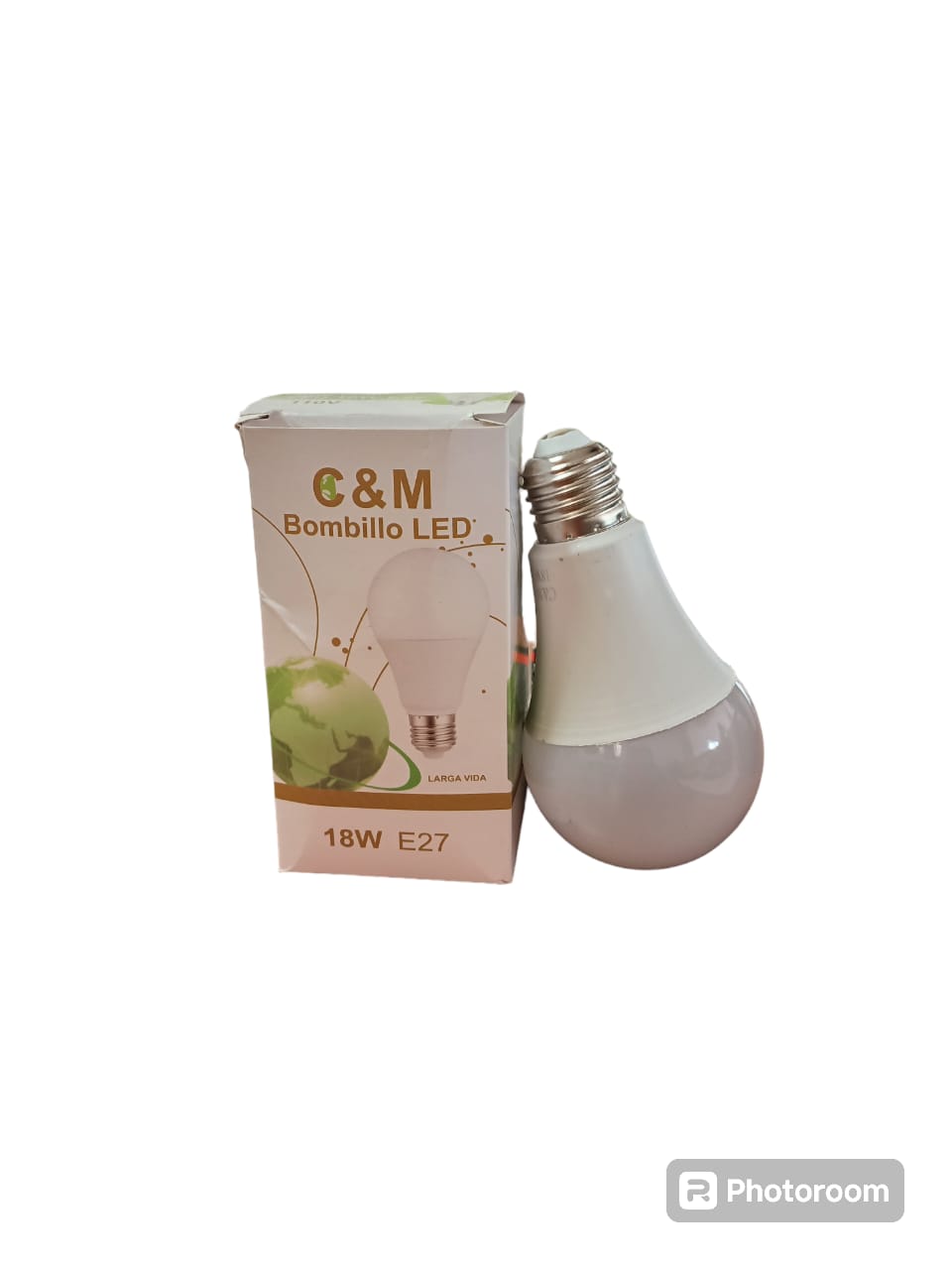 BOMBILLO LED CM G 18W VERDE UNIDAD**