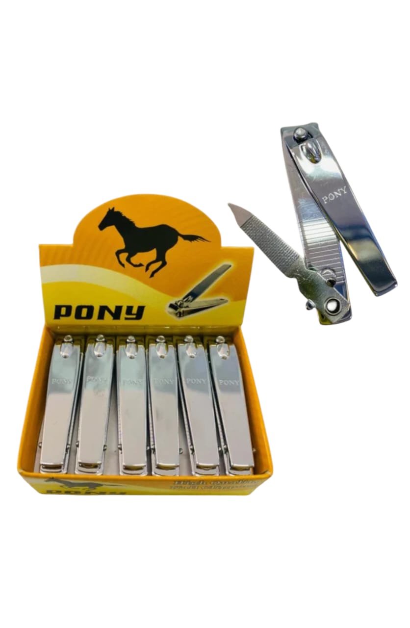 CORTA UÑAS CROM.MED.PONY1x12U.R:NAIL02-T