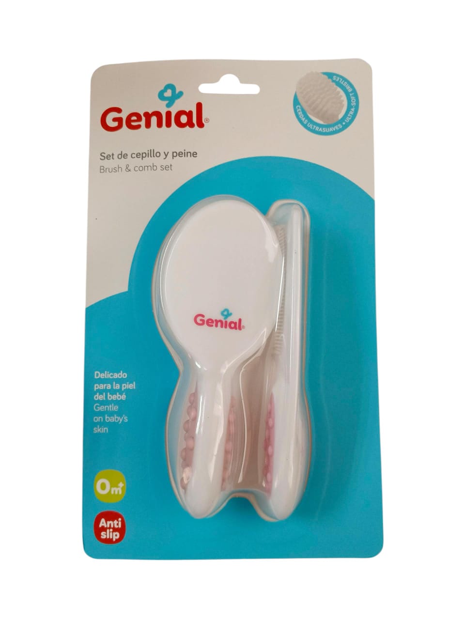 B.CEPILLO Y PEINE P/BB.GENIAL R:BD80010-2