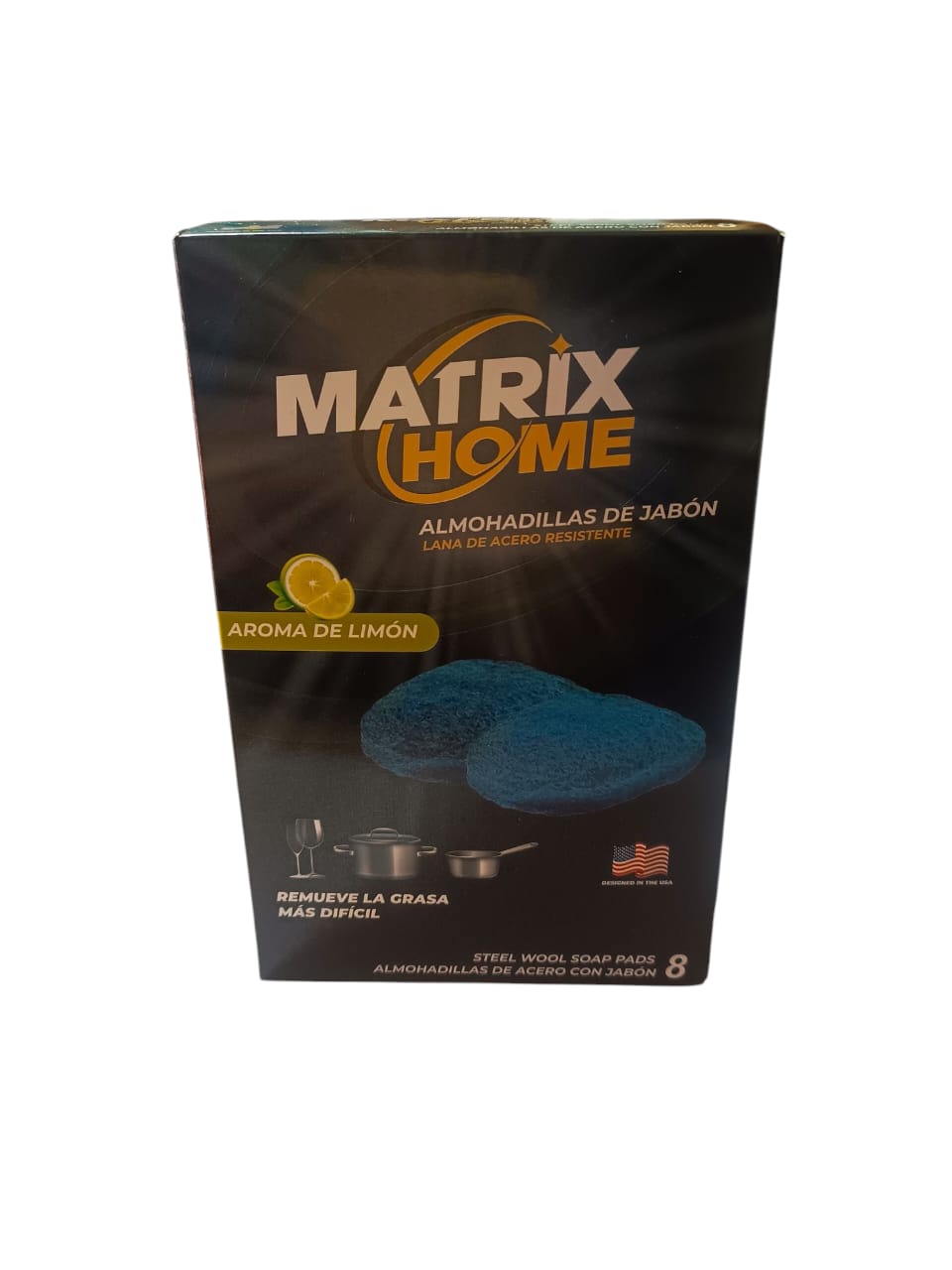 ESPONJA BRILLO C/JABON MATRIX H.1x8U.R:MTXH-10