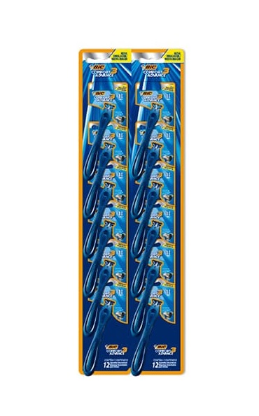 AFEIT.3HOJ.BIC AZUL 1x12 UND.CONFORT**