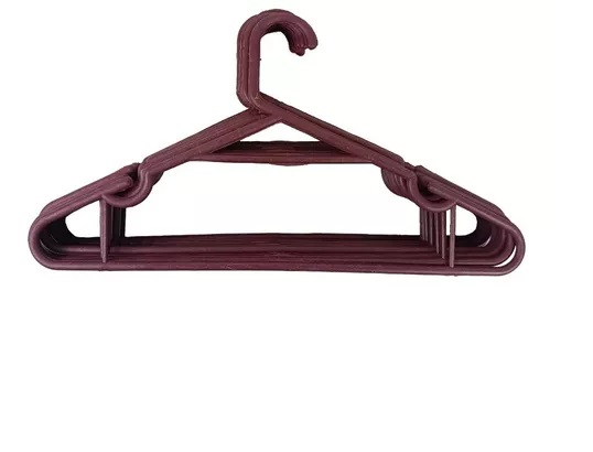 H.GANCHOS PLASTICO  S/M.P/CLOSET 1x12 UN**