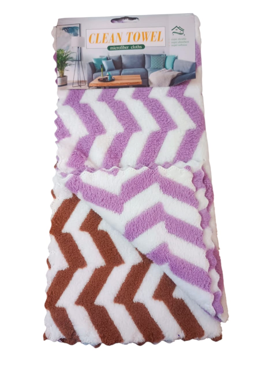 H.PAÑO CLEAN TOWEL 1x2PZS.REF:93227**