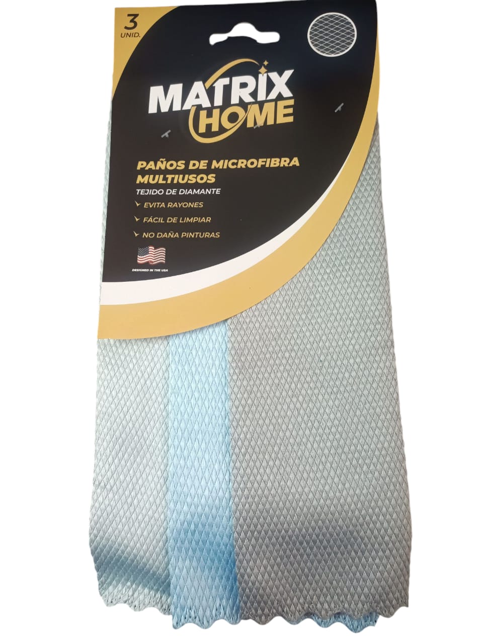 H.PAÑO MICROF.MATRIX HOME 3PZS R:MTXH-08