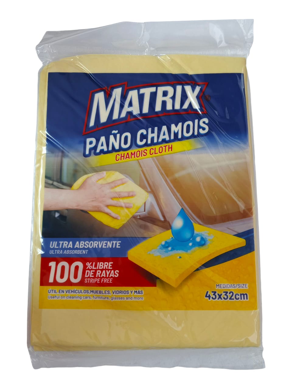 H.PAÑO CHAMOIS MATRIX 43x32CM UND R:11RD-1