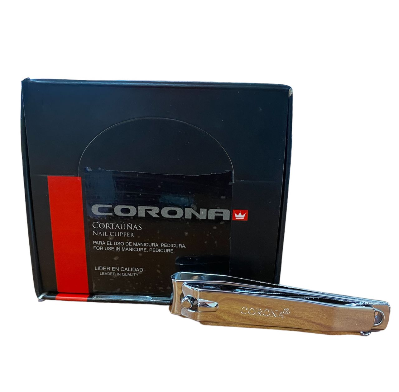 CORTA UÑAS CORONA CROM.PEQ.1x12U.RN-817B