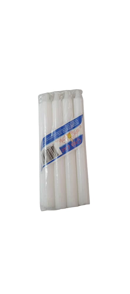 VELAS 1x8UND BLANCAS GRAN LUZ REF:81111**