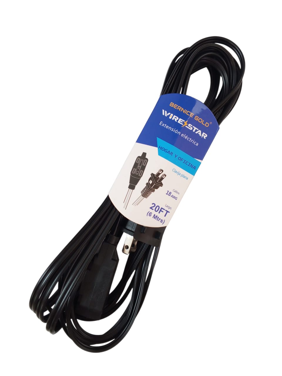 F.EXTENSION BERNICE 20FT/CM.1x6MTS UND**