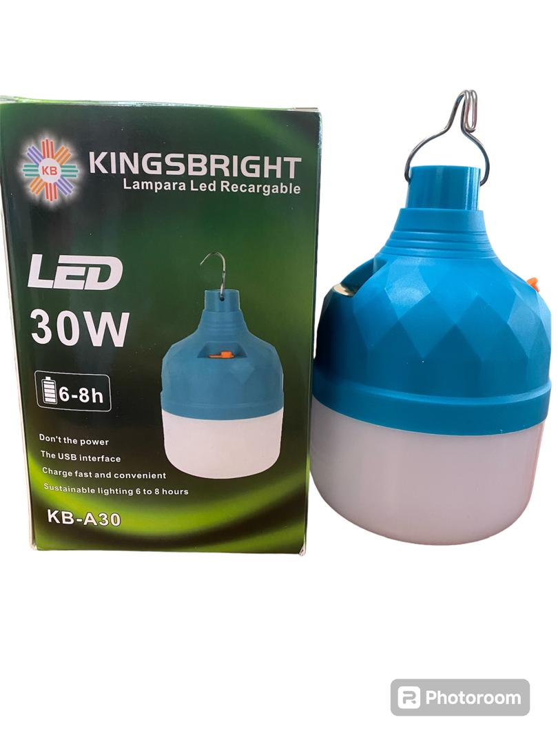 F.LAMPARA RECARGABLE KINGSBRIGHT 1x30W UND**