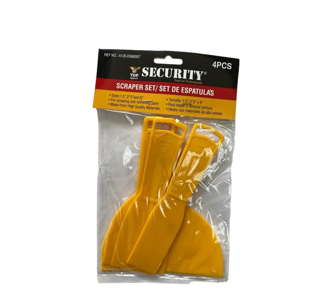 F.ESPATUL.PLAST.1,5" 2"3"Y6"SETx4R:88067