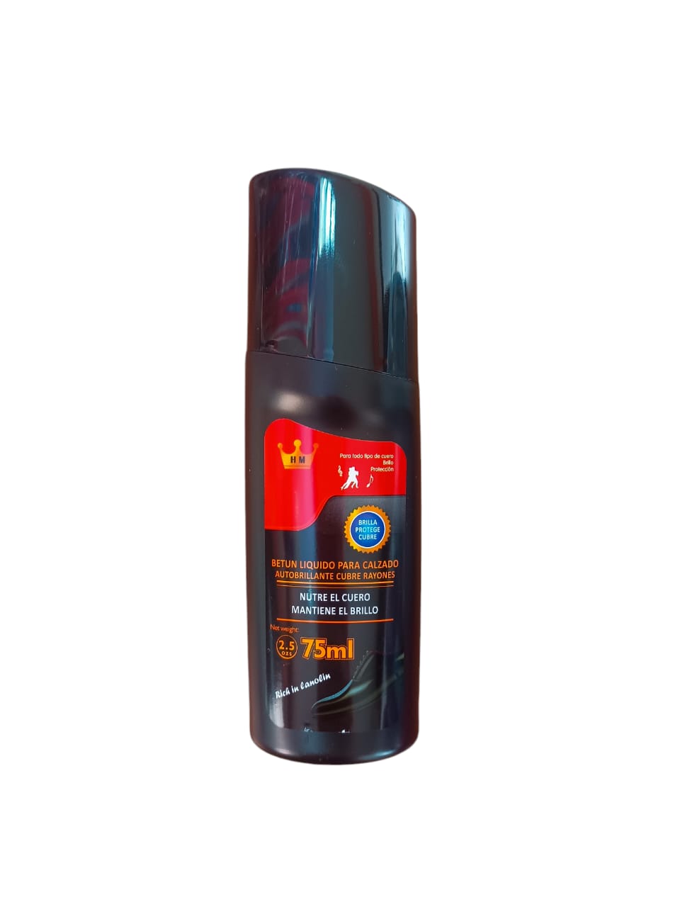 BETUN LIQUIDO P/ZAPATO NEGRO 1x12UND**