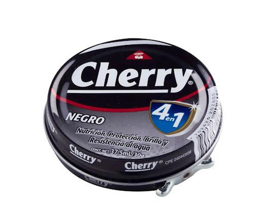 CREMA P/ZAPATO CHERRY NEGRA 1x12x30Grs.