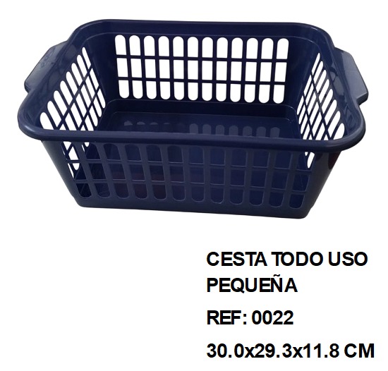 H.CESTA RECT.TODO USO PQ xUND REF:0022