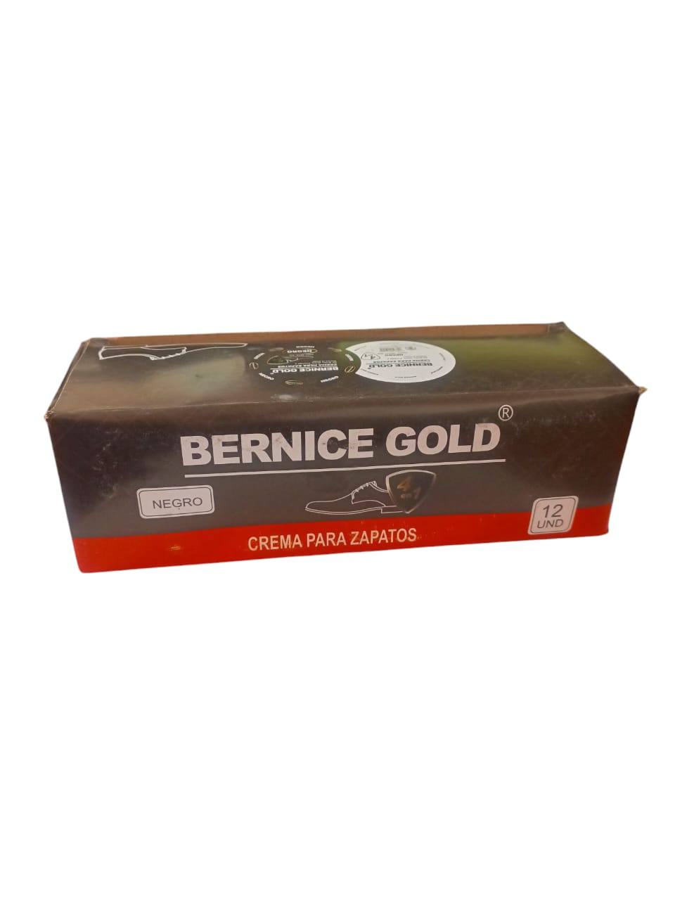 CREMA P/ZAPATO BERNICE NEGRO 1x12UND**