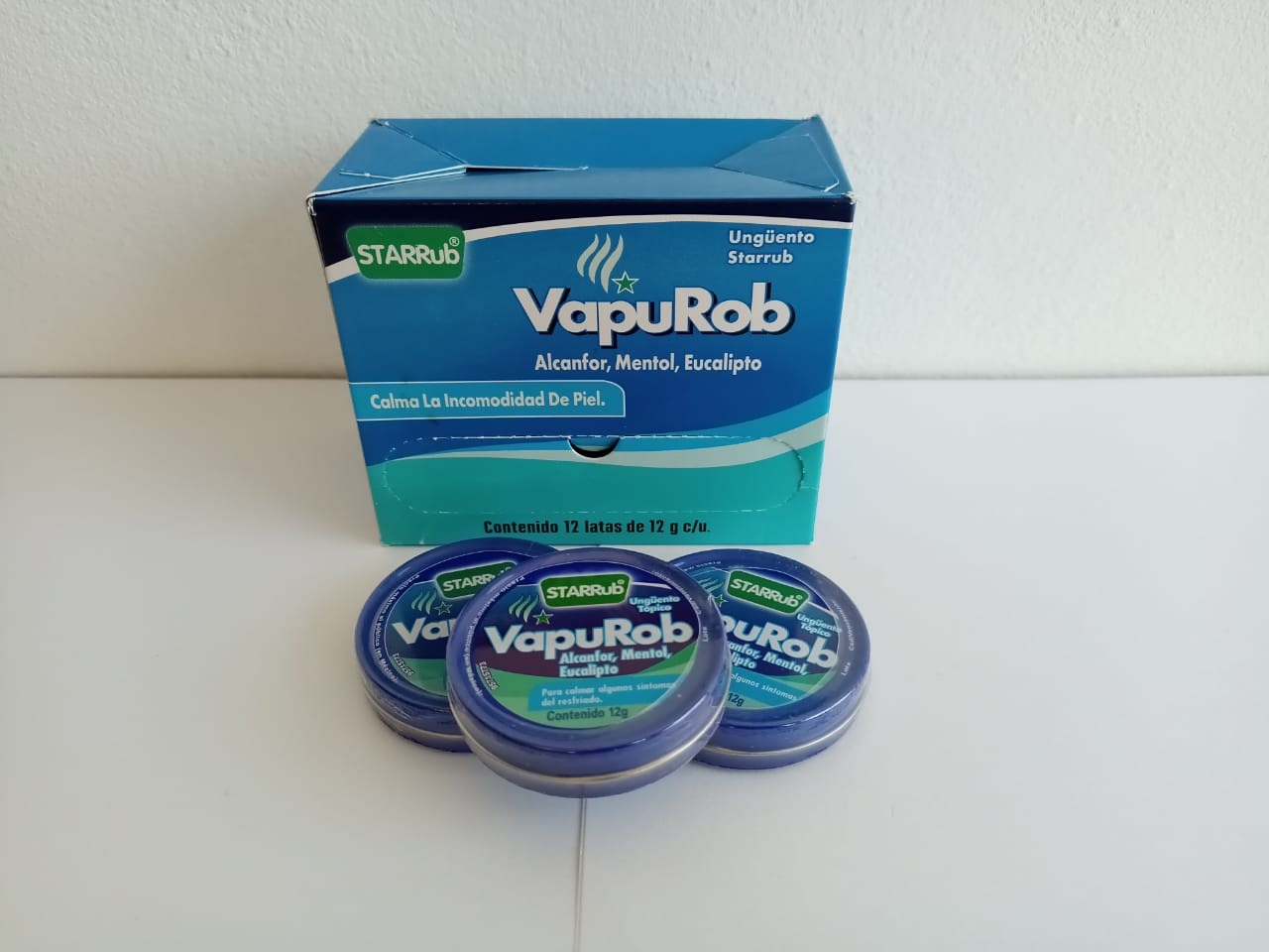 UNGUENTO VAPUROB LATA 1x12x12G.R:1328**
