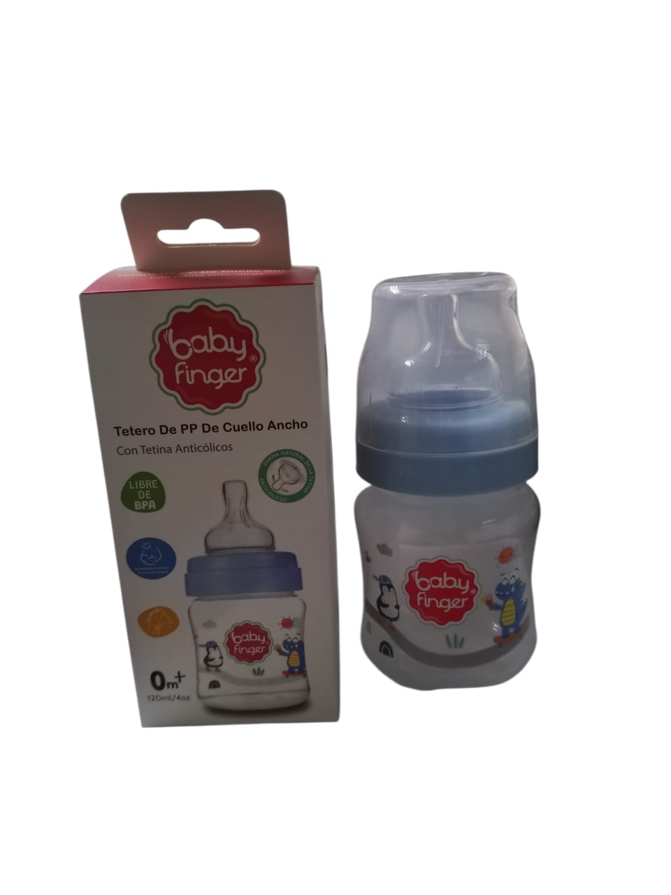 B.TETERO 4 oZ BABY FINGER 1x12UND.RT7619
