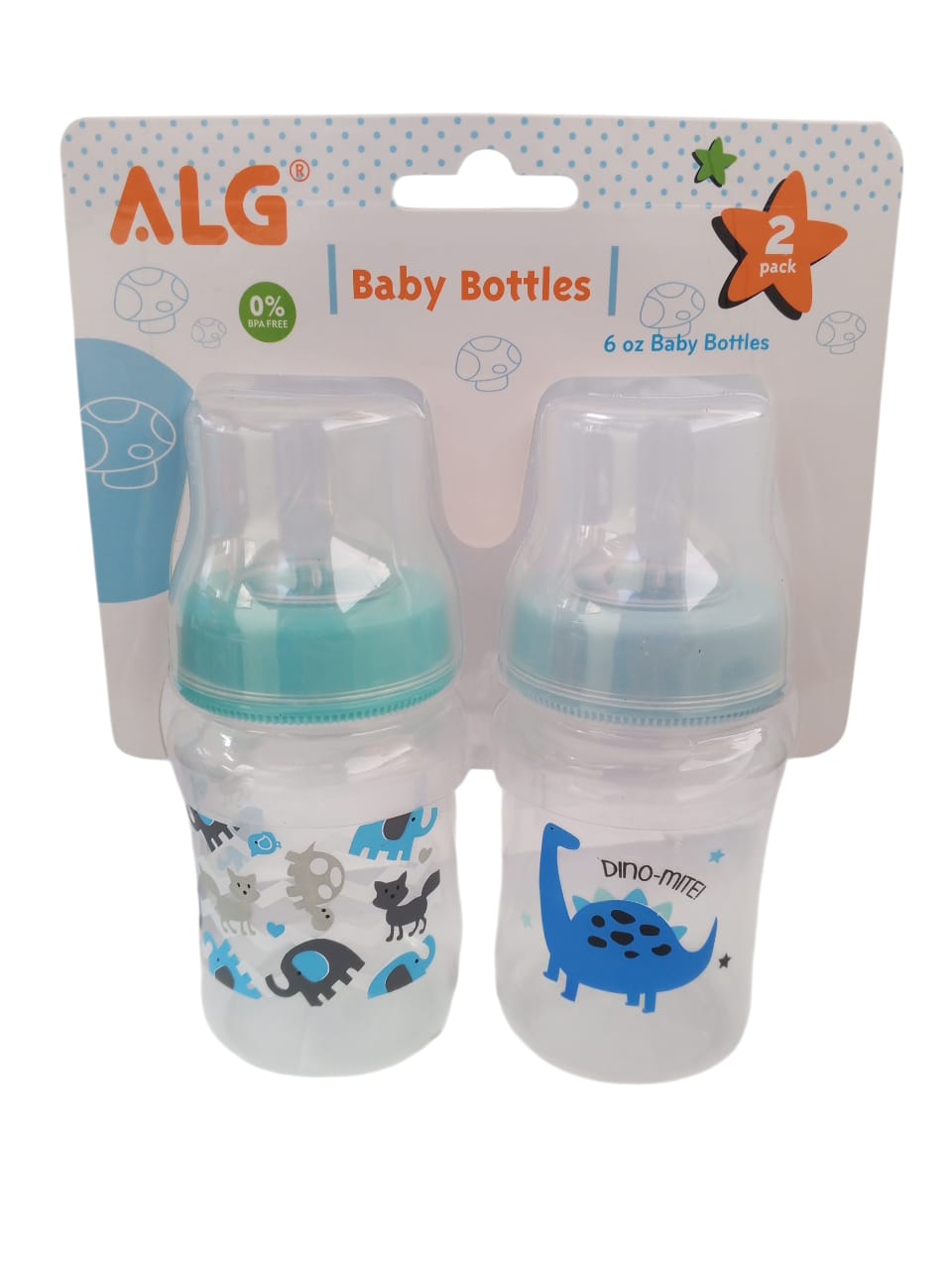 B.TETERO 6oZ ALG 180ML SETx2PZS R:2013-06