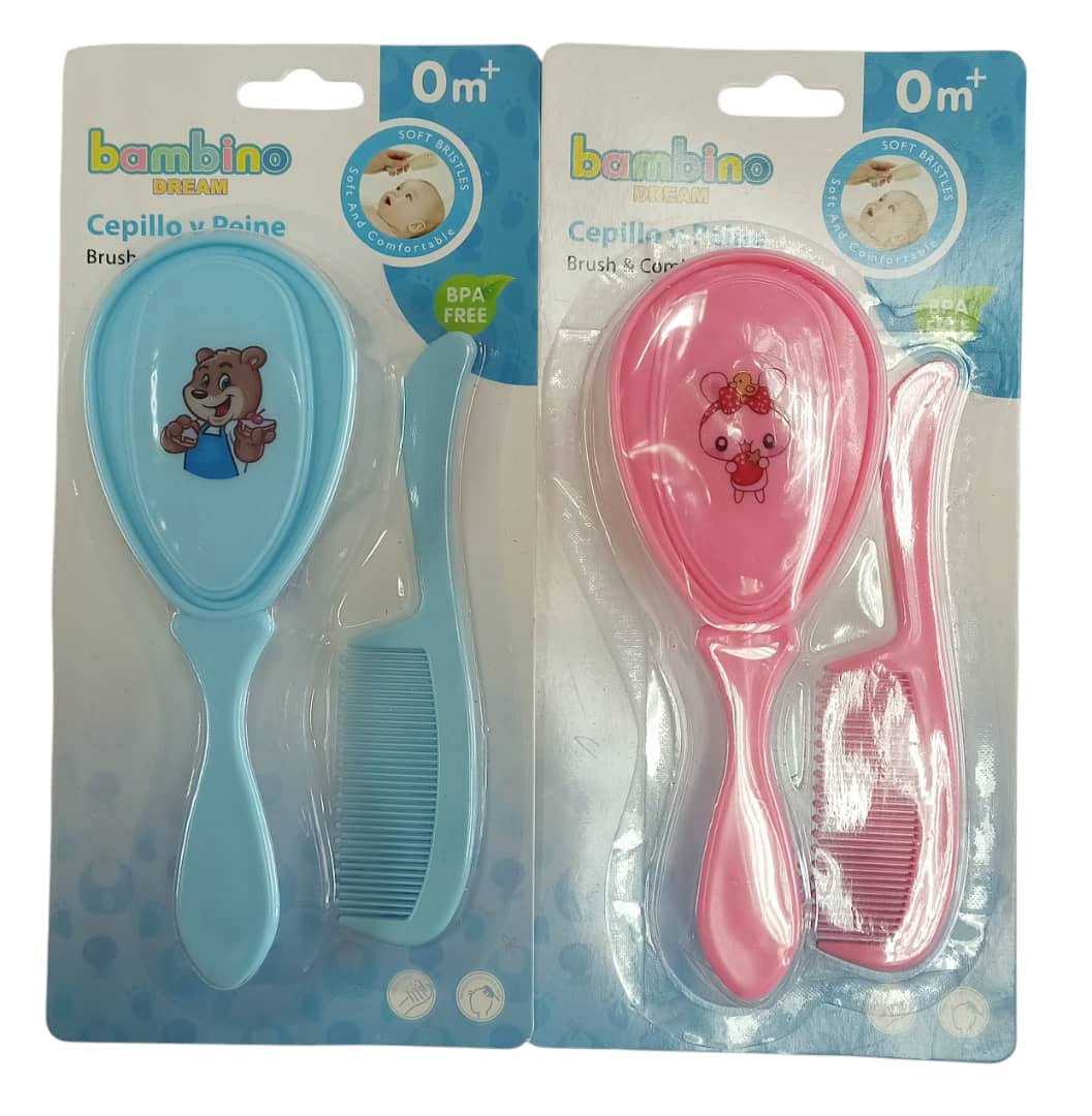 B.CEPILLO Y PEINE P/BB.BAMBINO RBBID-151