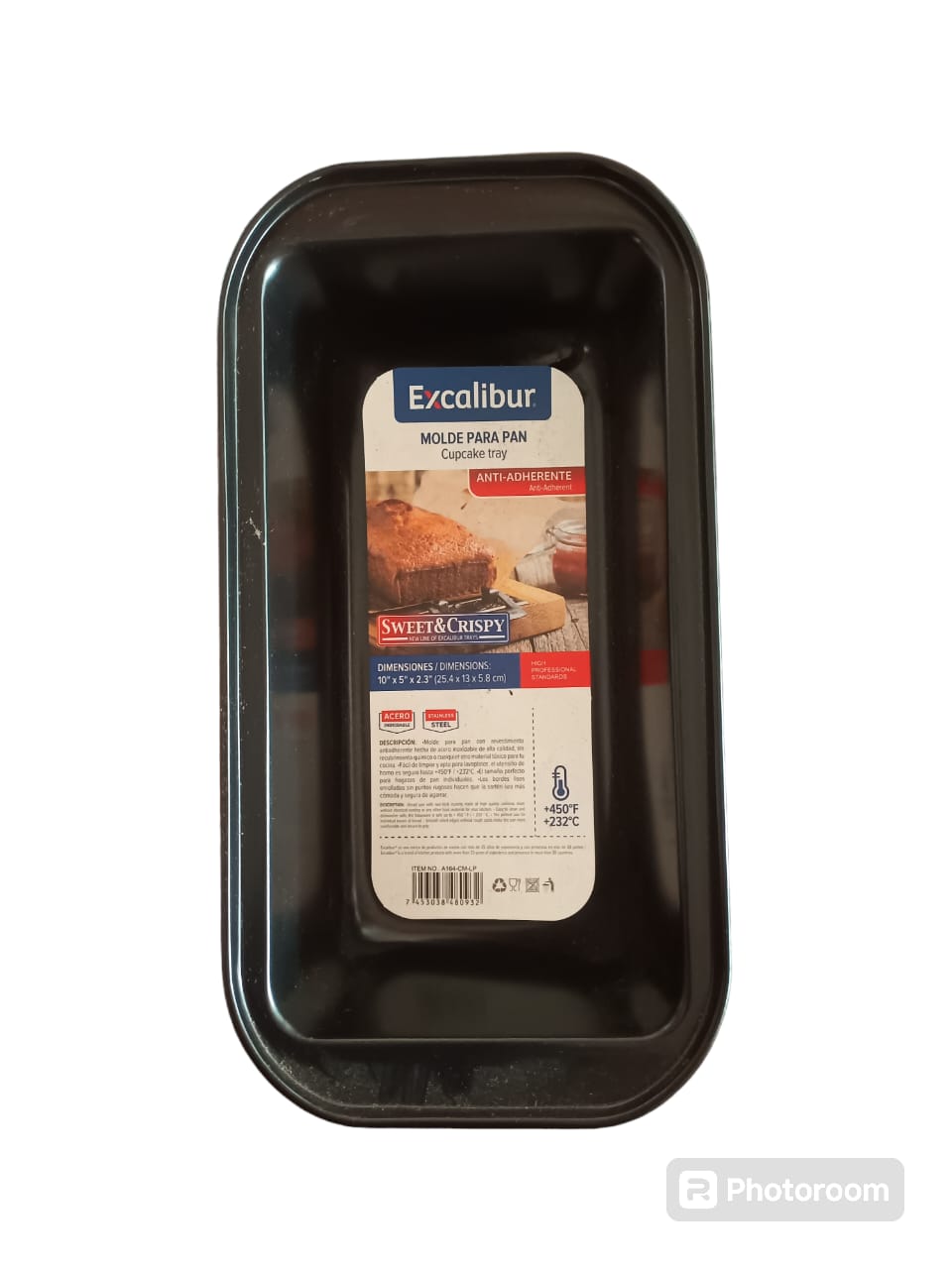 H.MOLDE P/HORNO CUAD.UND.R:A164-CM-LP